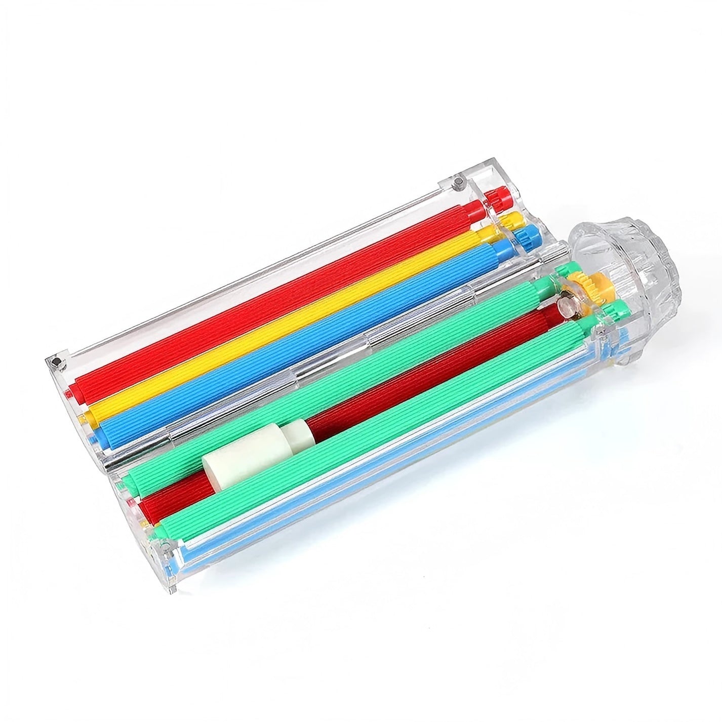 Multi-color household manual rotary cigarette rolling machine, hand-rolled cigarette puller, cigarette accessories, cigarette filler