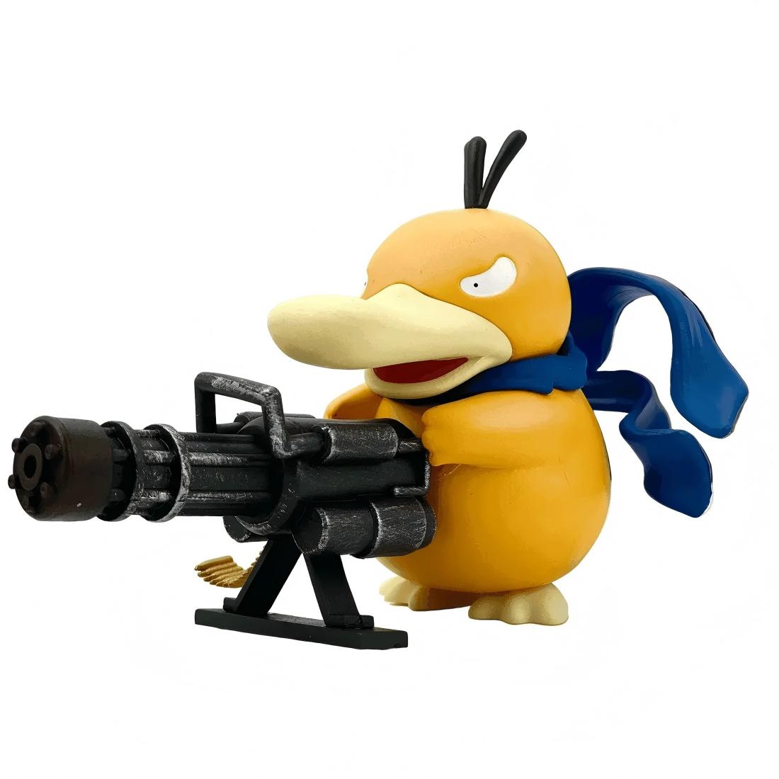 Pokemon Psyduck Gatling Gun Car ornaments