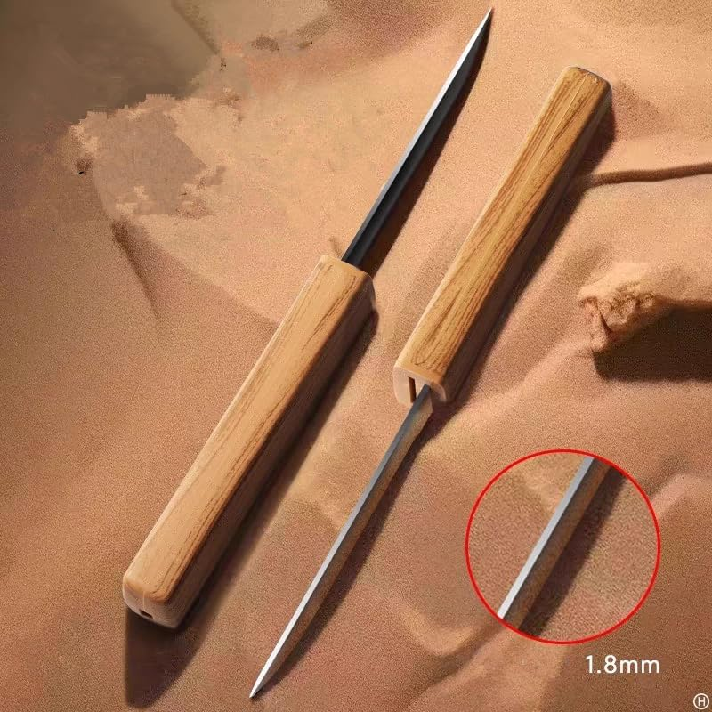 Kitchen knife Set,Double-edged Knife with Stainless Steel Paring Knife,Ultra Sharp Kitchen Knife,Portable Compact Knives for Camping,Hiking.