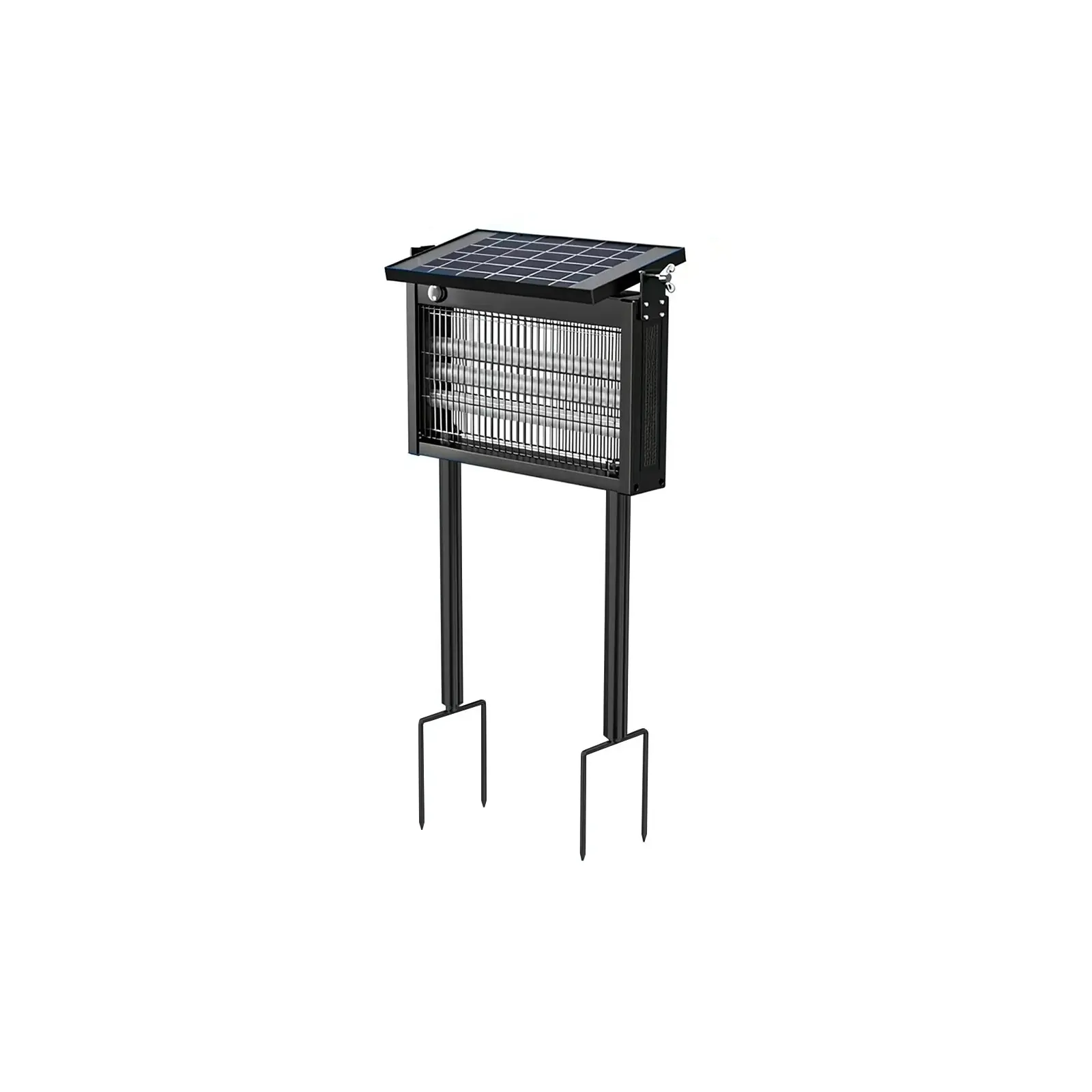 Gainstarx Solar Bug Zapper Outdoor Waterproof Electric Mosquito and Fly Zapper with Smart Light Sensor Rechargeable Solar Powered Trap for Patio, Backyard, Garden, Camping, and Indoor Use