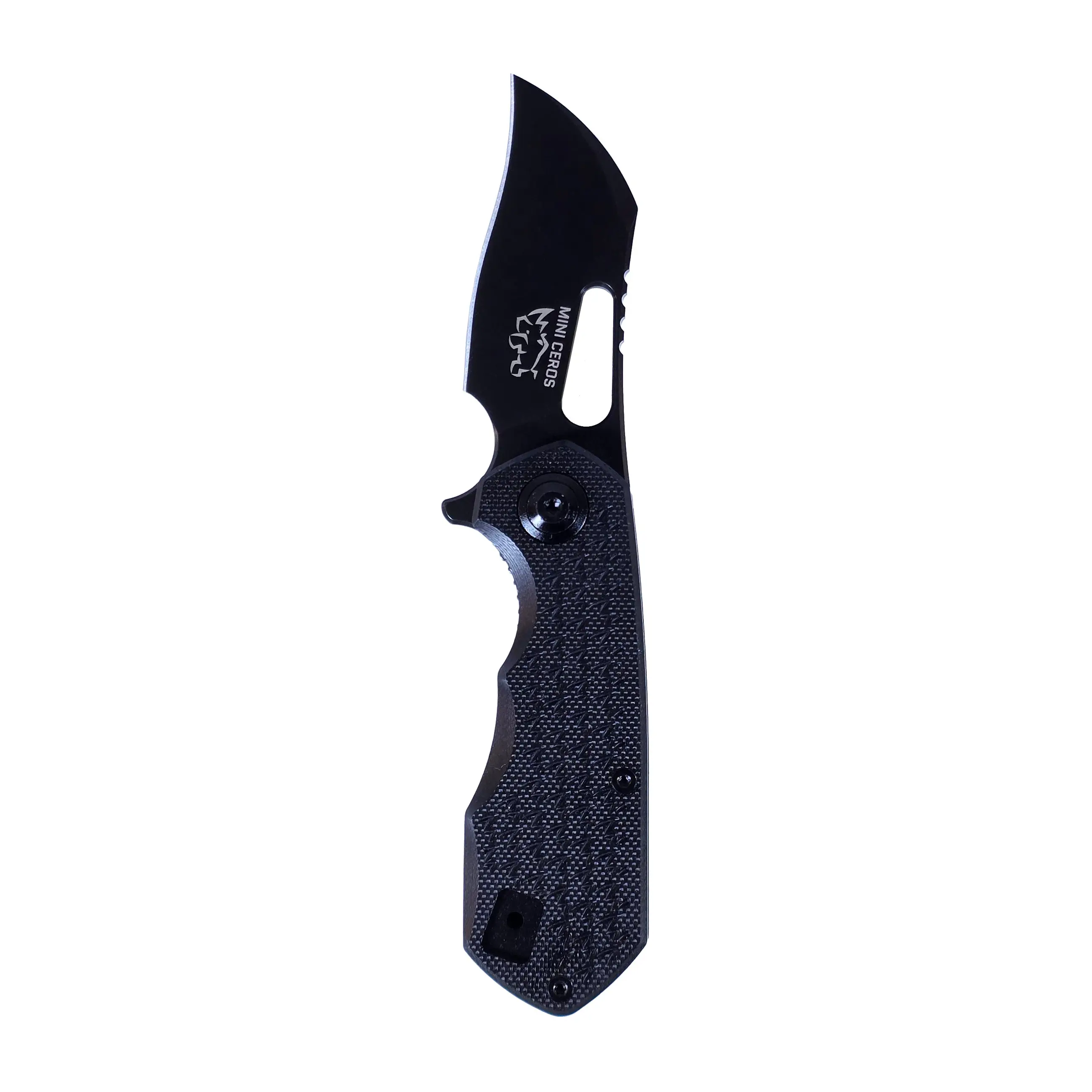 MUCITUP Mini-Ceros Folding Knife 9Cr18MoV G10 2.4oz EDC