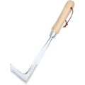 【Fathers Day Gift】 Crack Weeding Tool Stainless Steel Manual Grass Puller Beech Wood Handle for Sidewalk Driveway Patio Paver Narrow Wall Gaps Garden