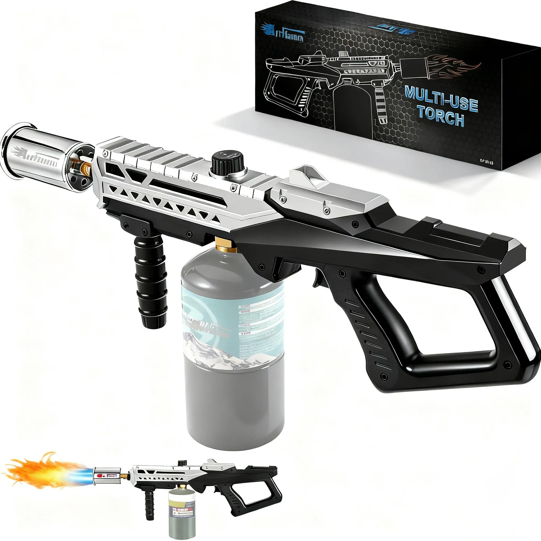 【FathersDayGift】Propane Torch Dad Gifts for Fathers Day, Blow Torch, Food Culinary Torch for Outdoor Cooking, Campfire Starter Grill Torch, BBQ Torch for Steak & Creme Brule Christmas Gift Ideas fathersdaygift