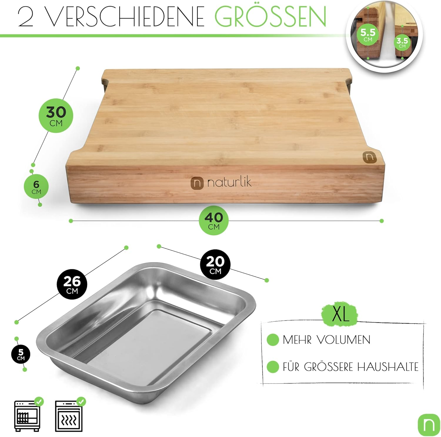 Solid wood drawer-type cutting board