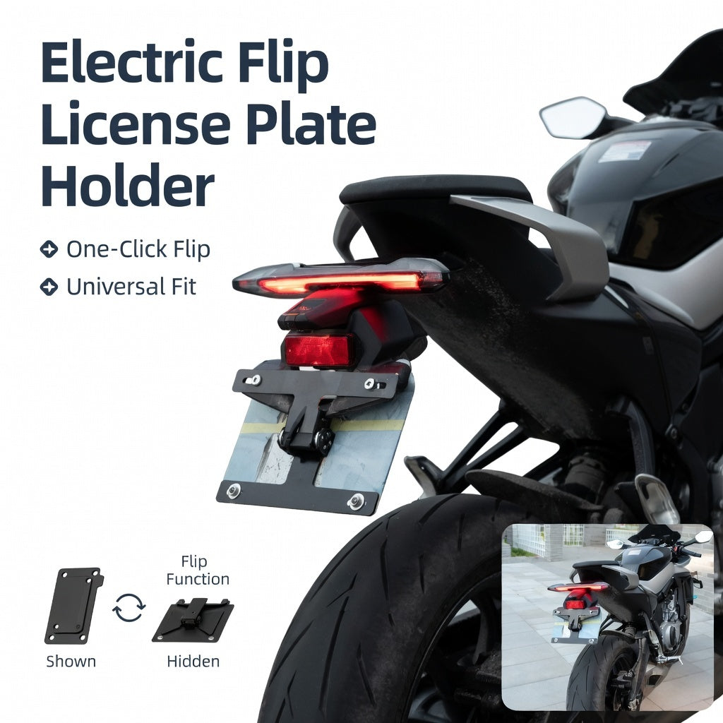 Universal Electric License Plate Flipper