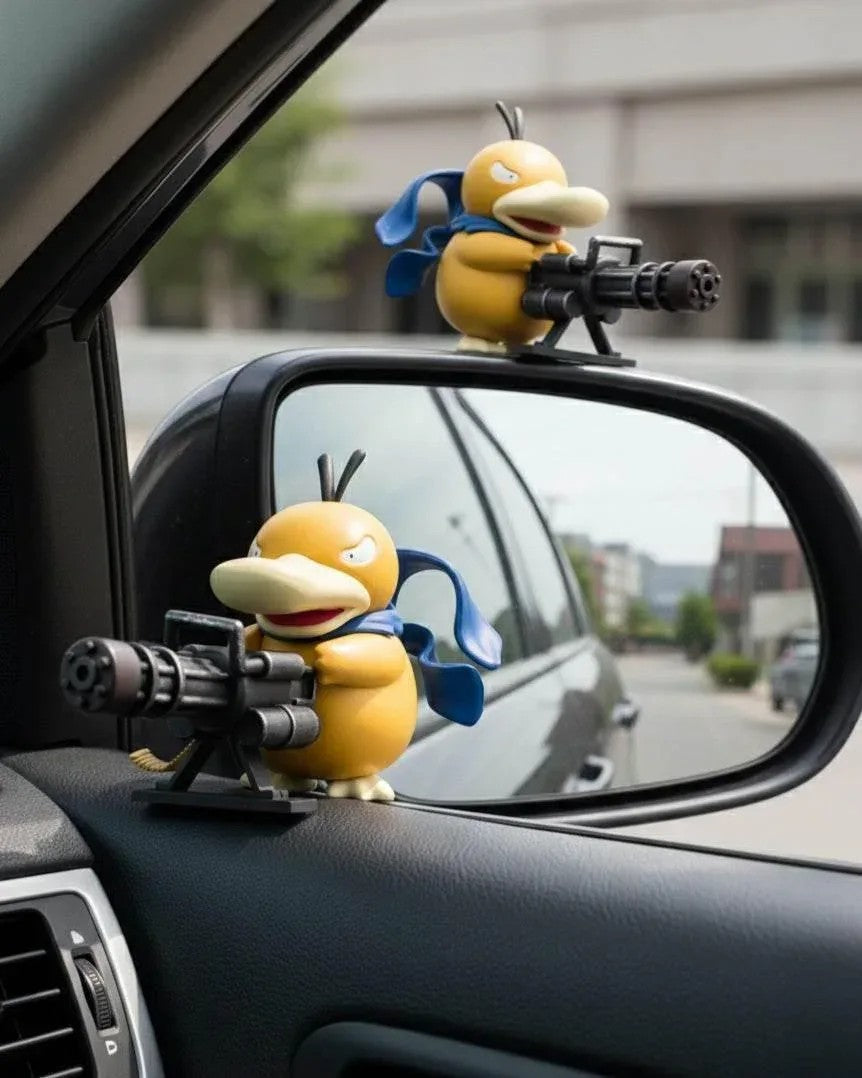 Pokemon Psyduck Gatling Gun Car ornaments